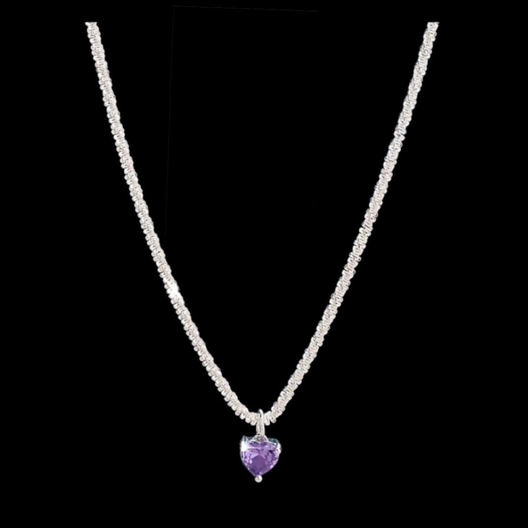 Purple Heart - necklaces