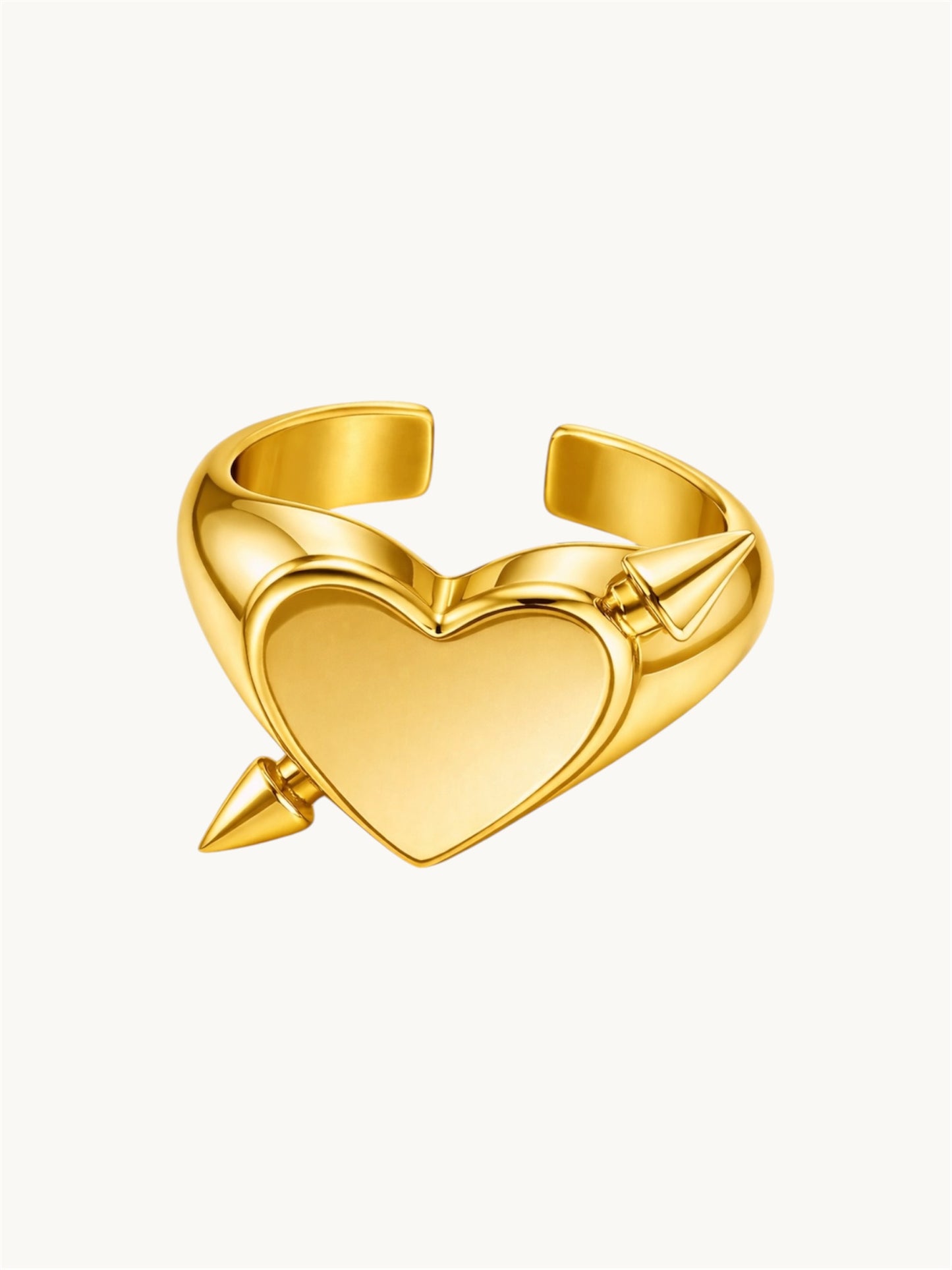 Heart arrow - ring