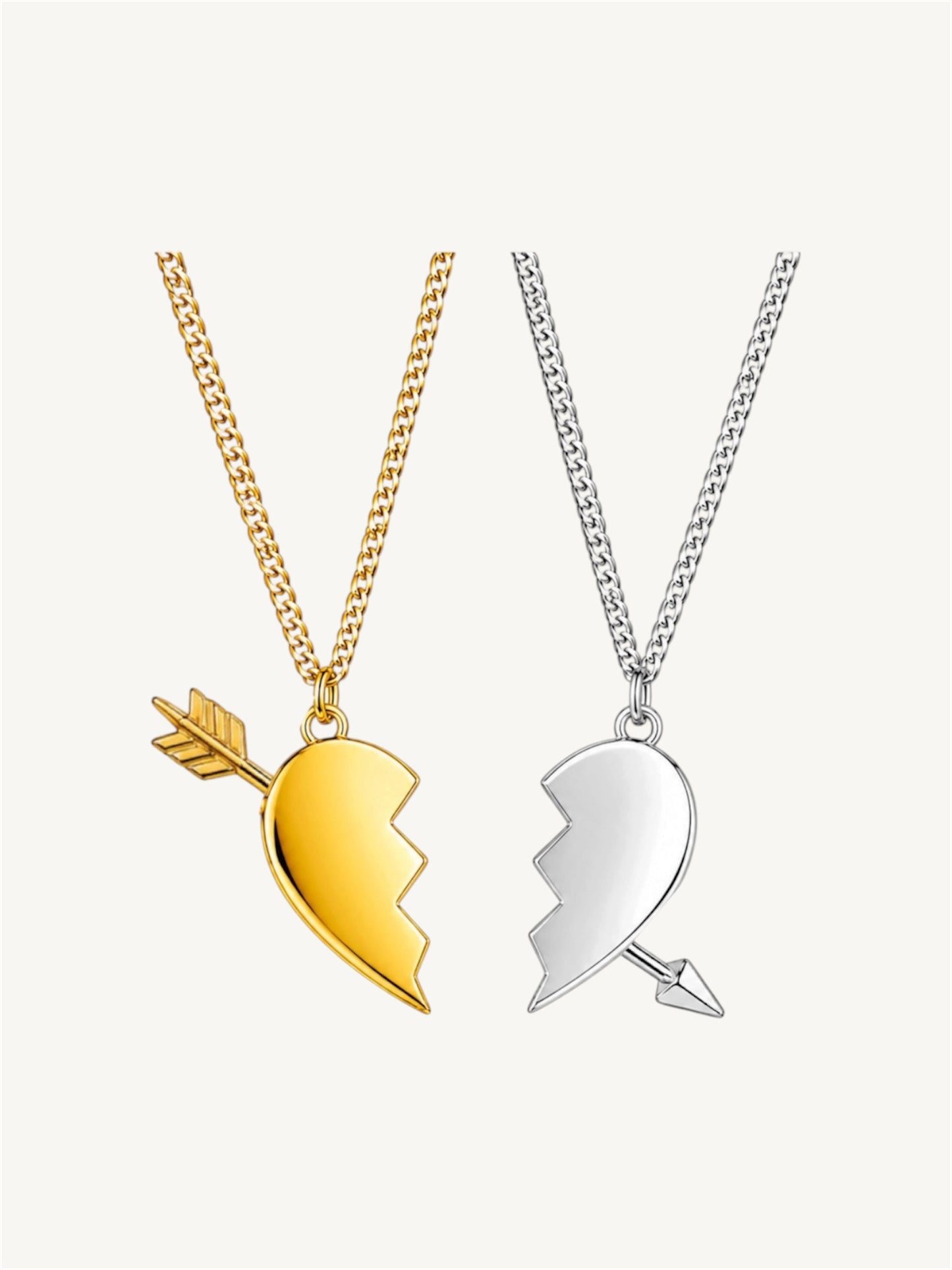 Half & half - necklaces