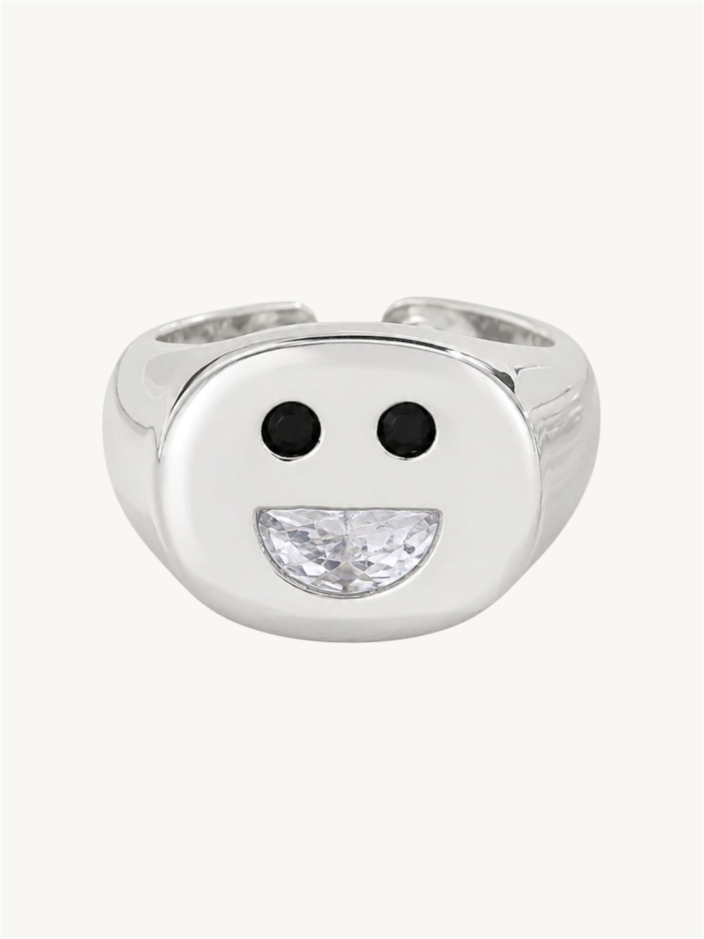 Happy face - ring