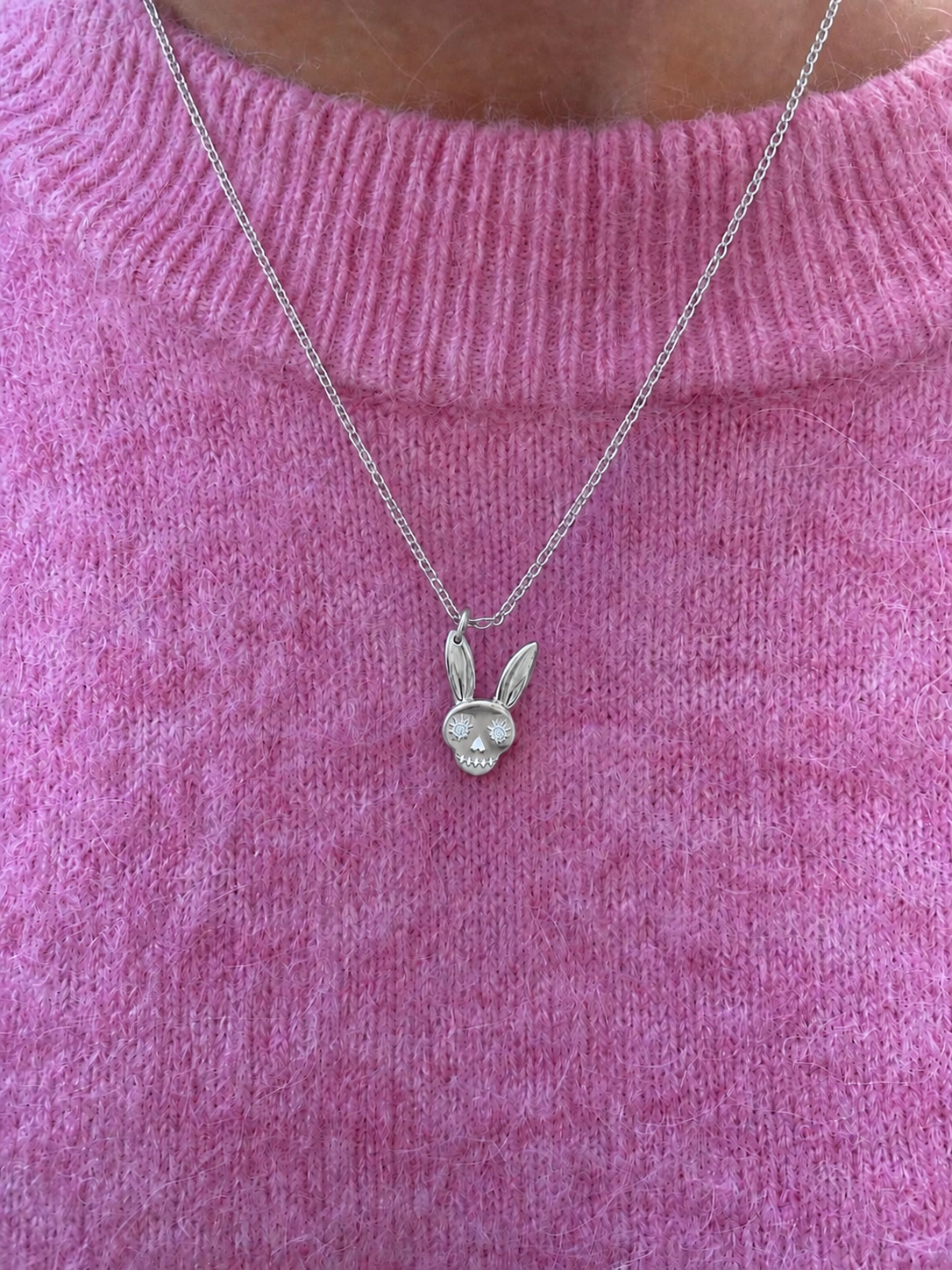 Bunny bone - necklaces