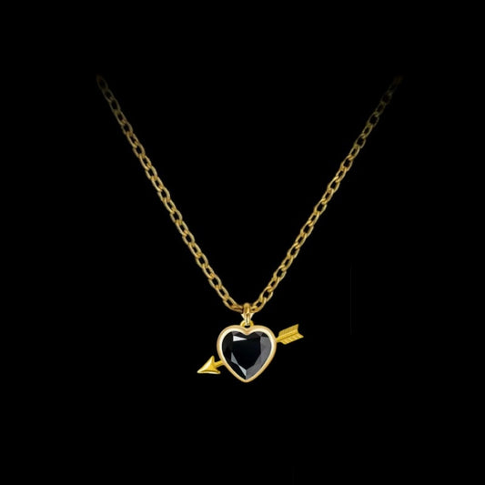 Heart arrow necklaces