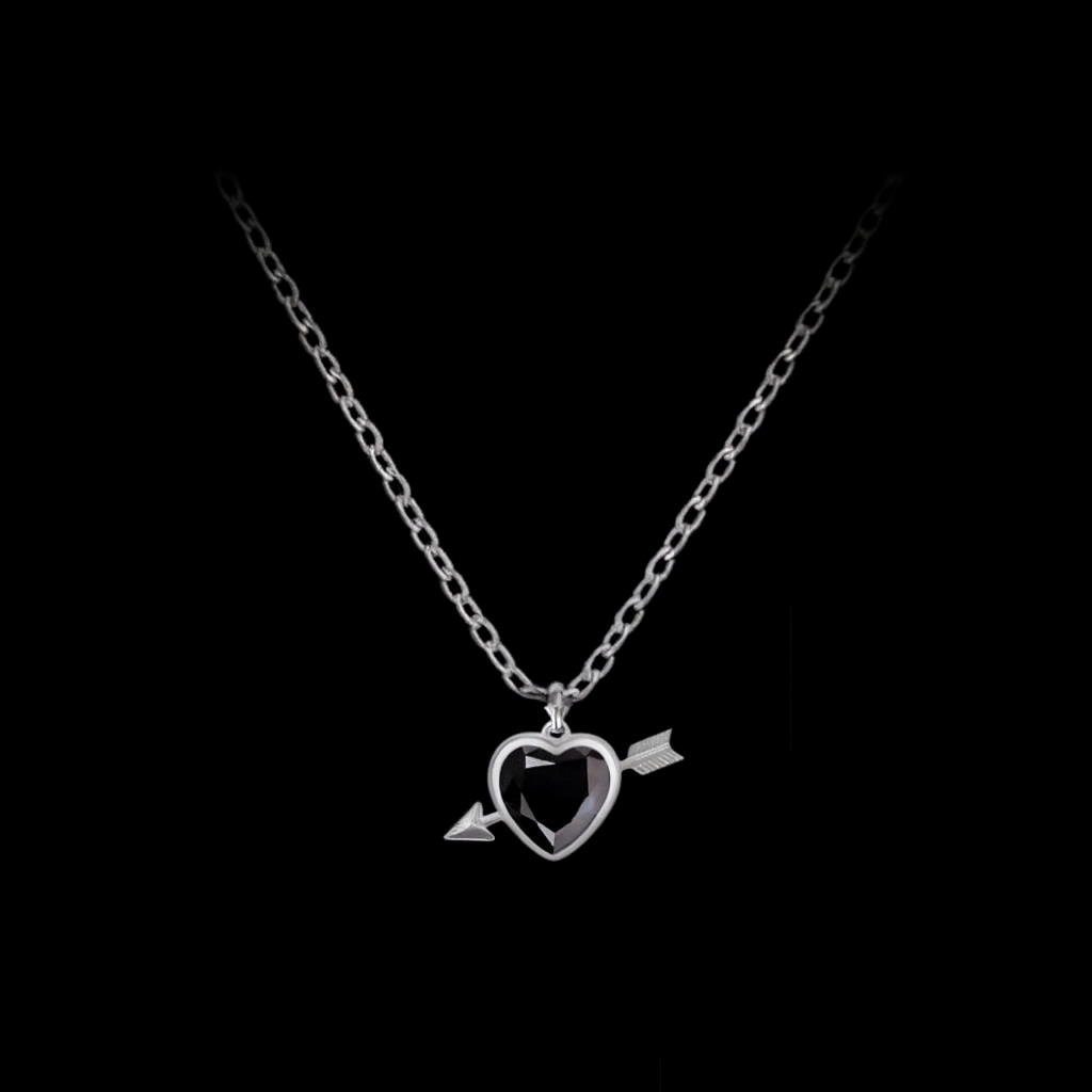 Heart arrow necklaces