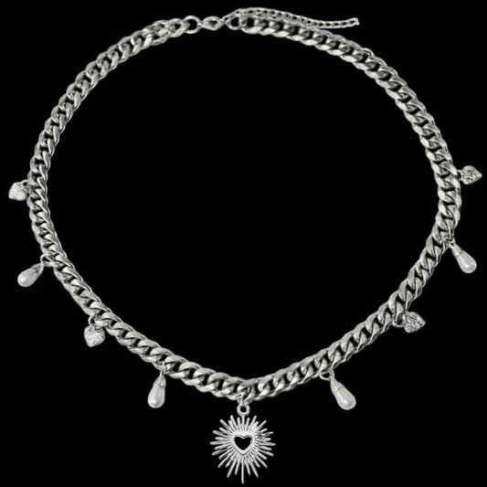 Sunny heart - necklaces