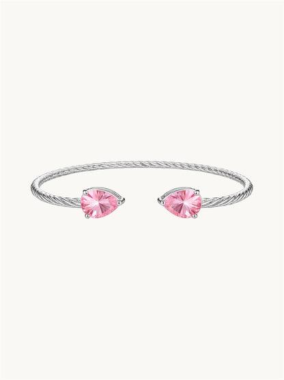 Drop bracelet - pink