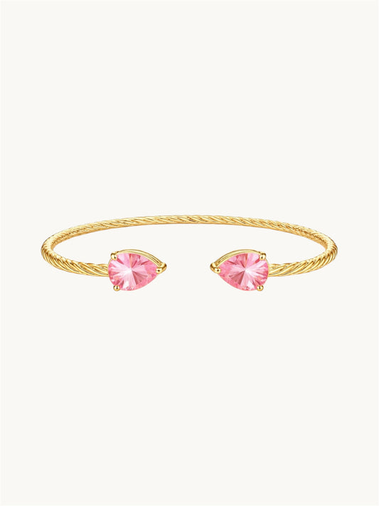 Drop bracelet - pink