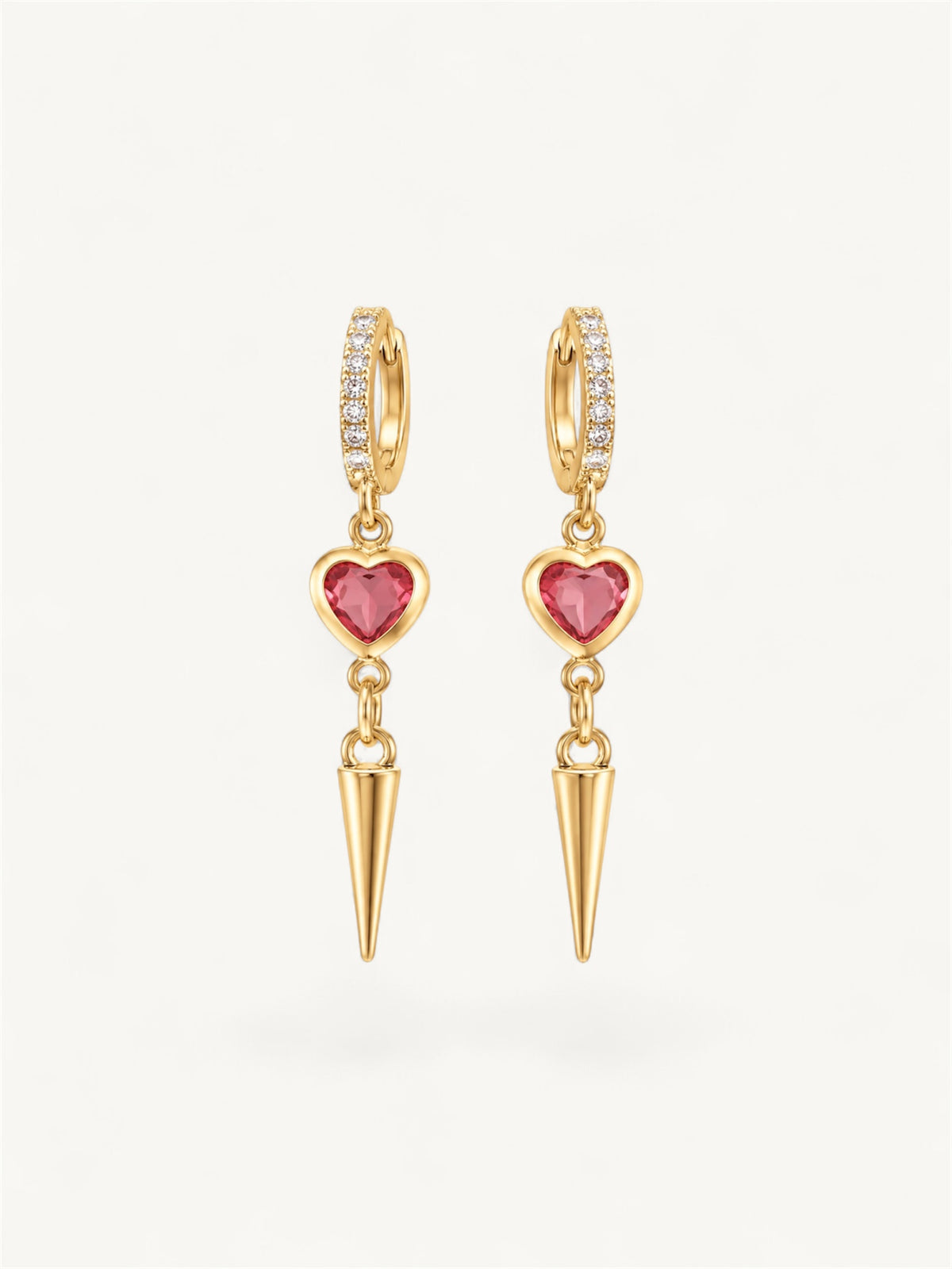 Florence - earrings red