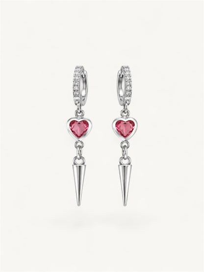 Florence  - earrings red