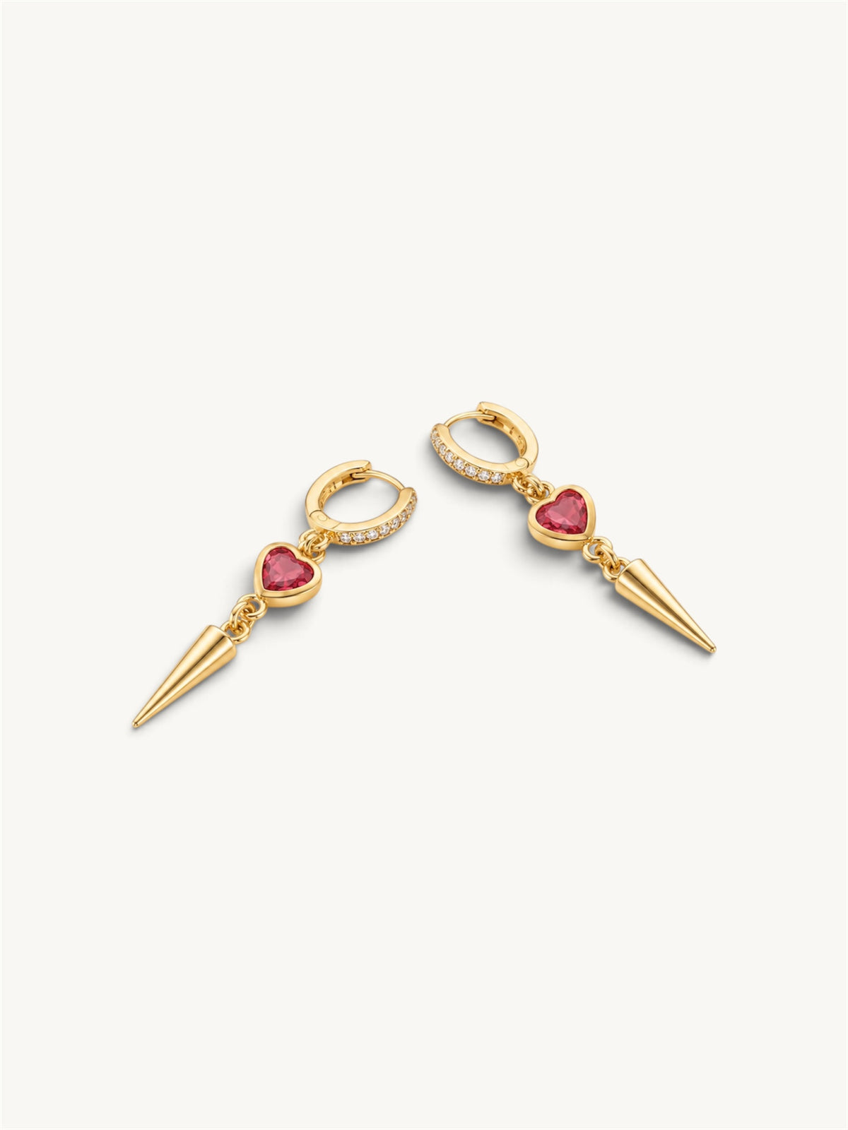 Florence - earrings red