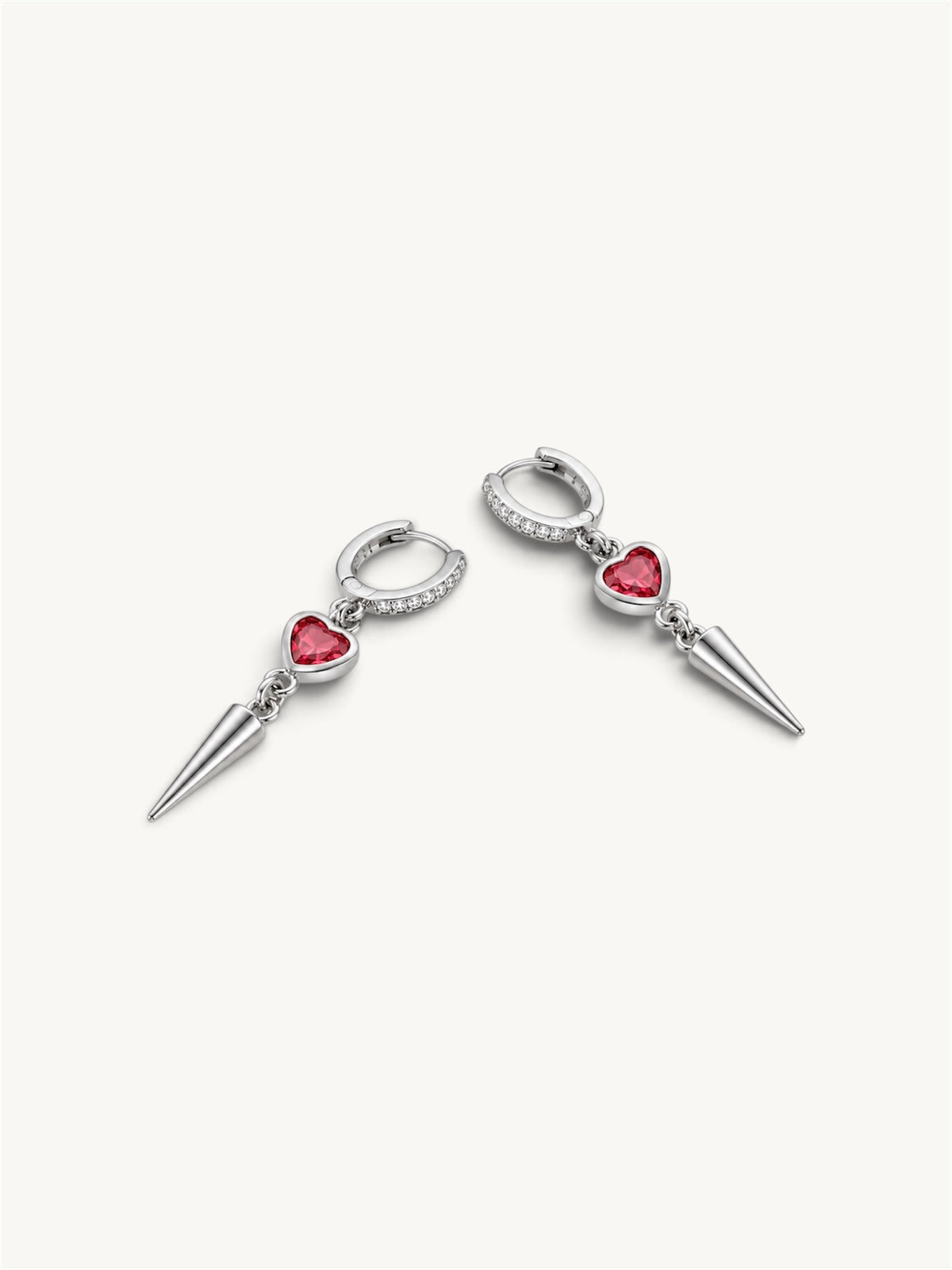 Florence  - earrings red