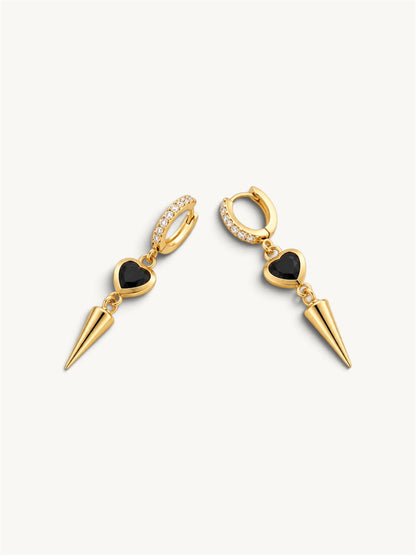 Florence - earrings black
