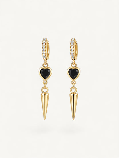 Florence - earrings black