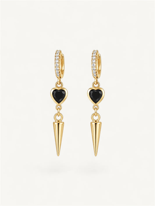 Florence - earrings black