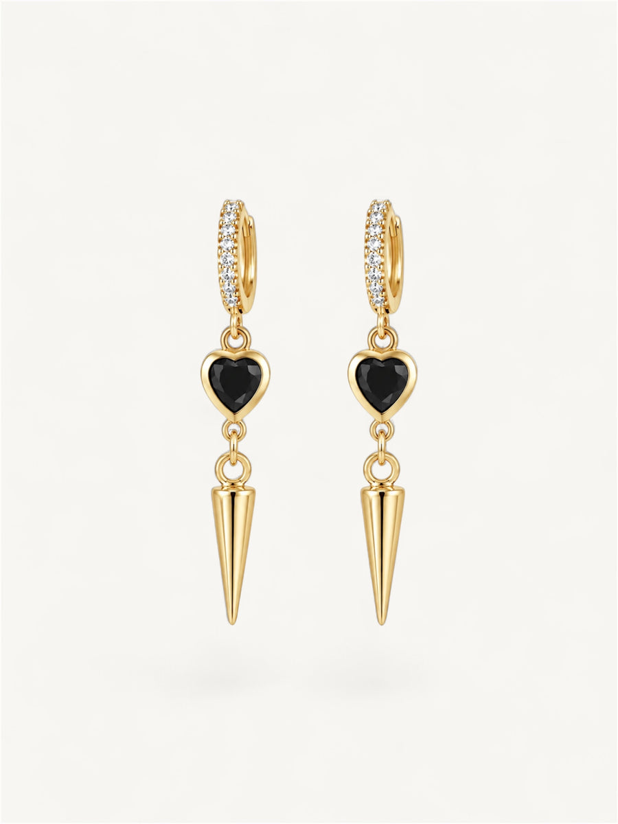 Florence - earrings black