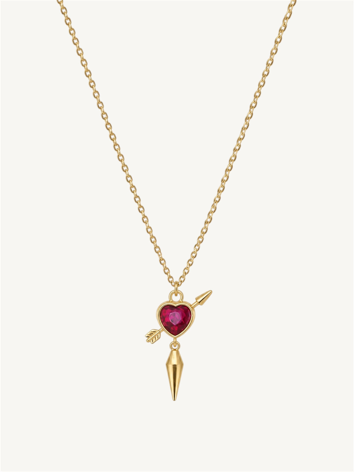 Heart spike - necklaces