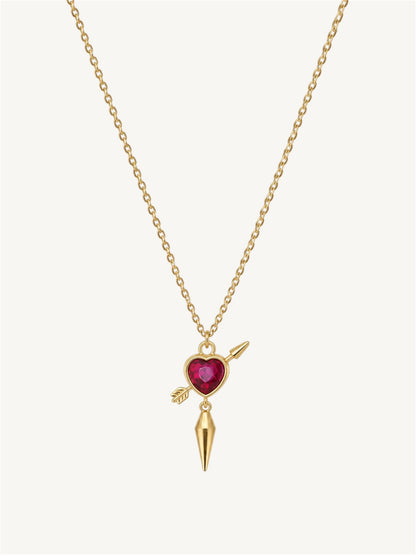 Heart spike - necklaces