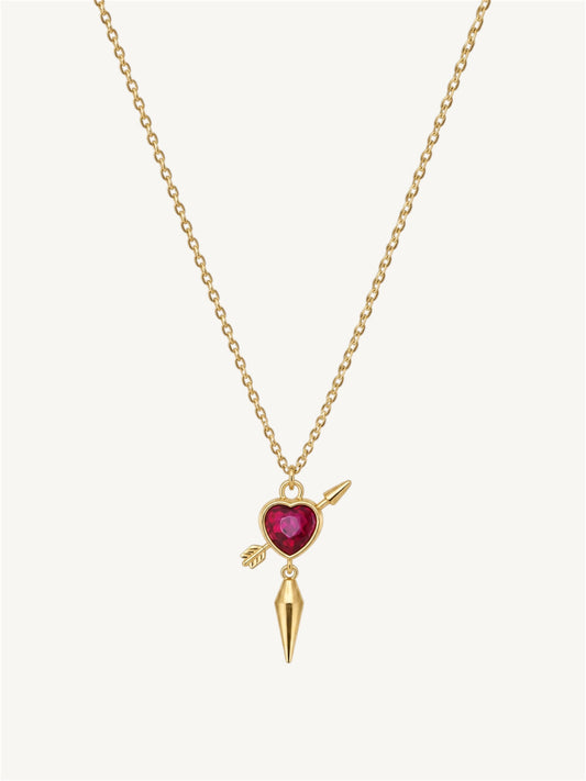 Heart spike - necklaces