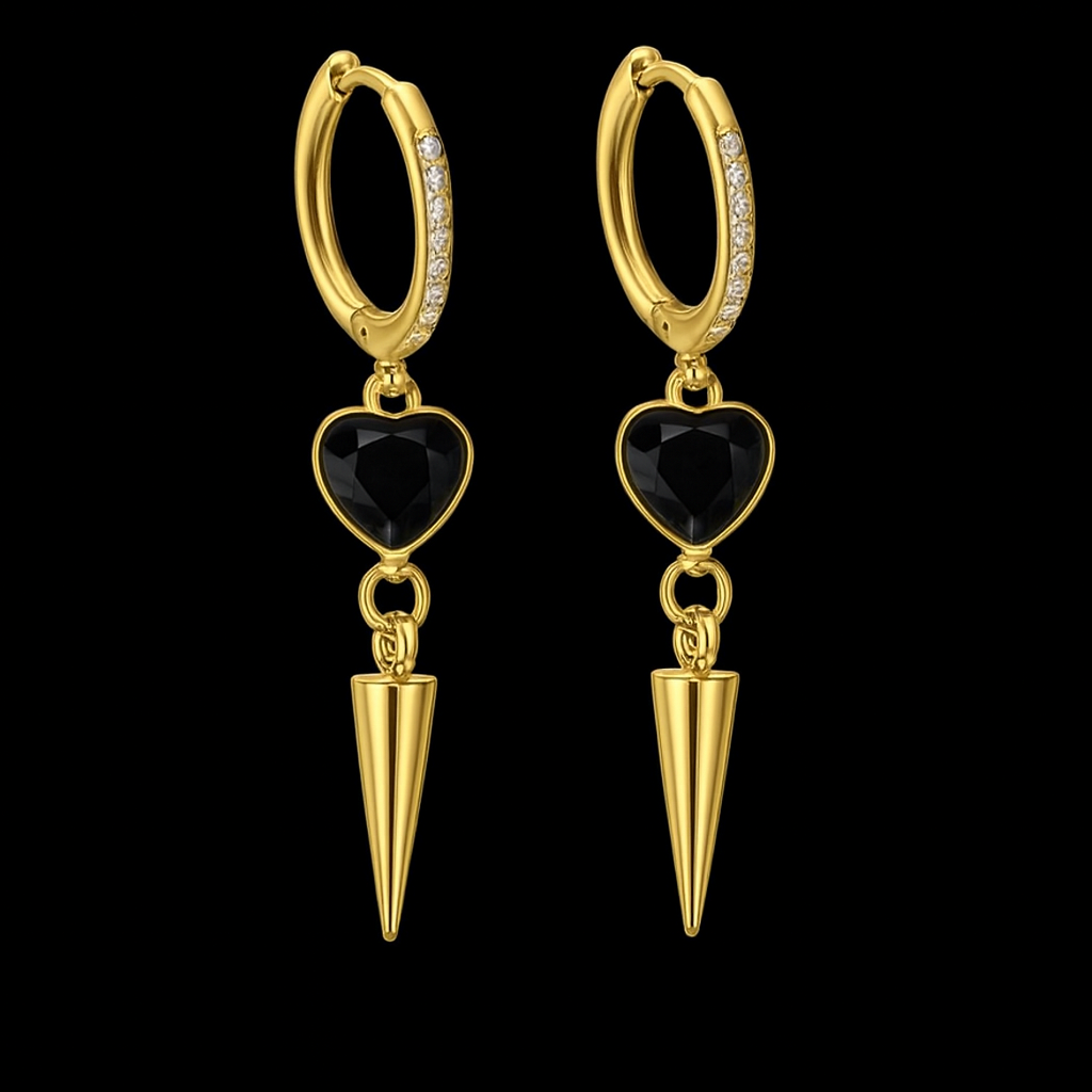 Florence - earrings black