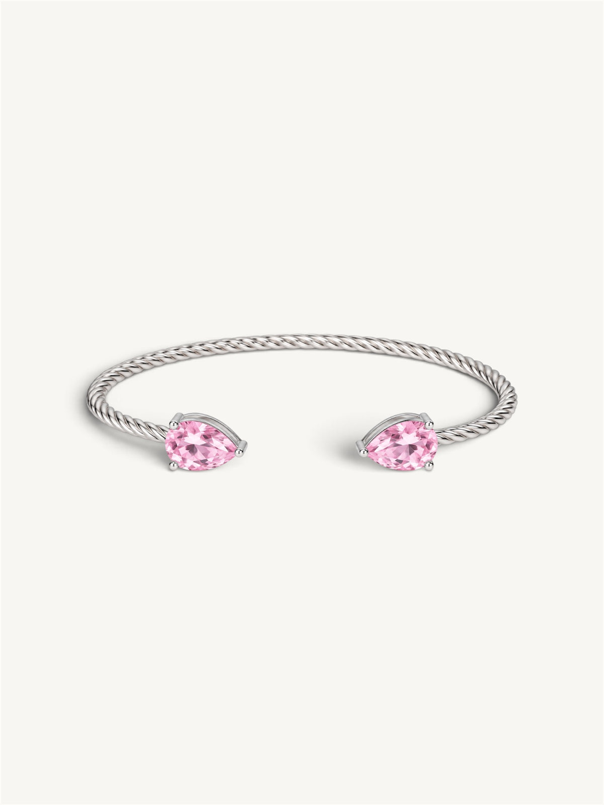 Drop bracelet - pink