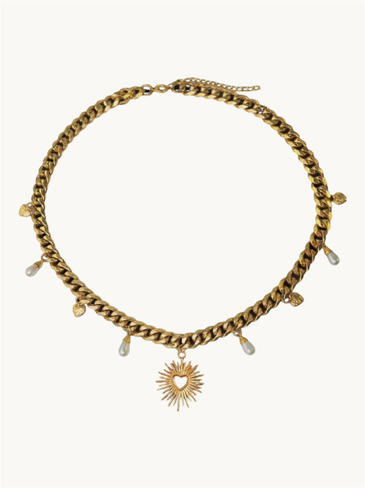 Sunny heart - necklaces