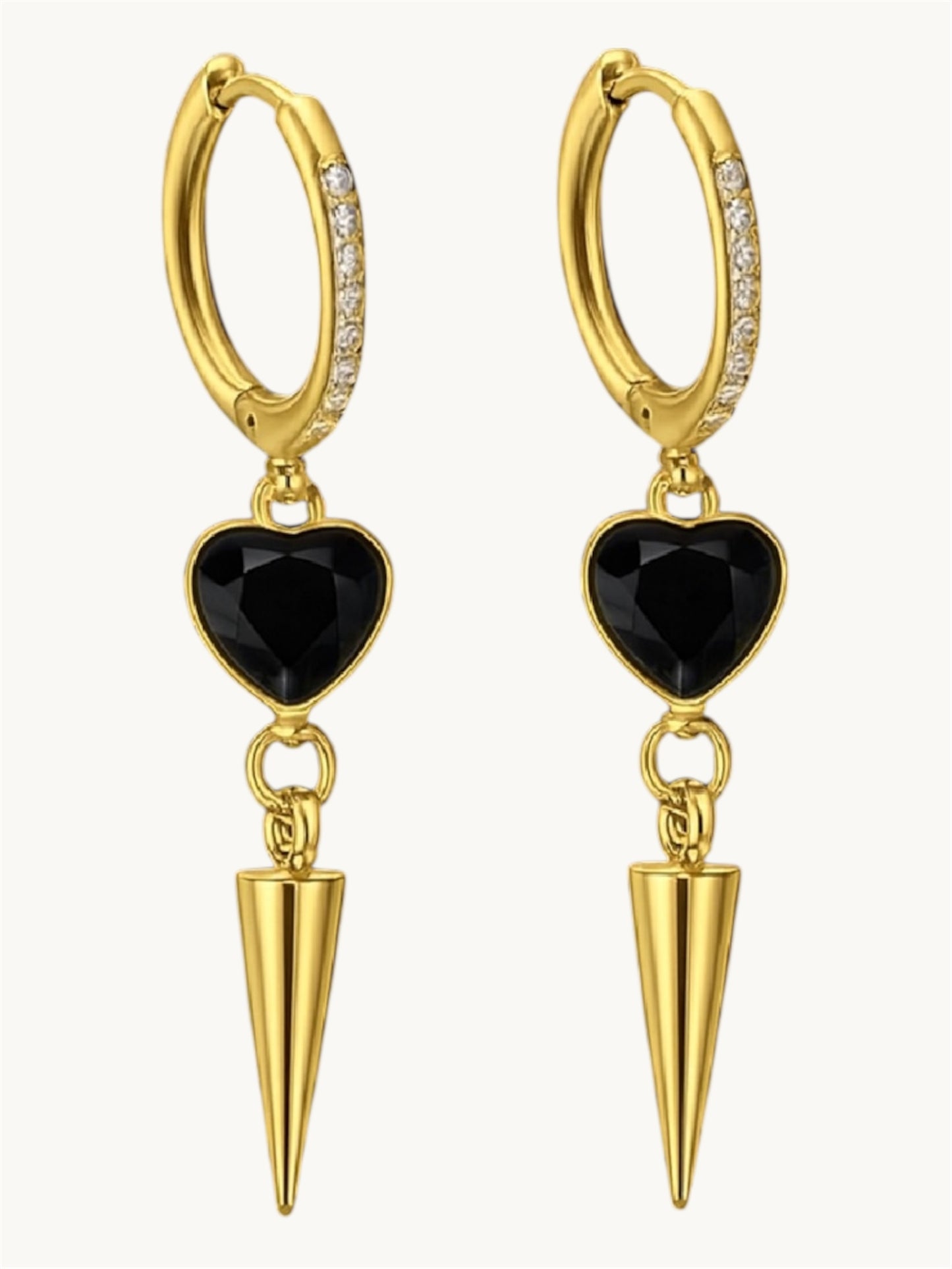 Florence - earrings black