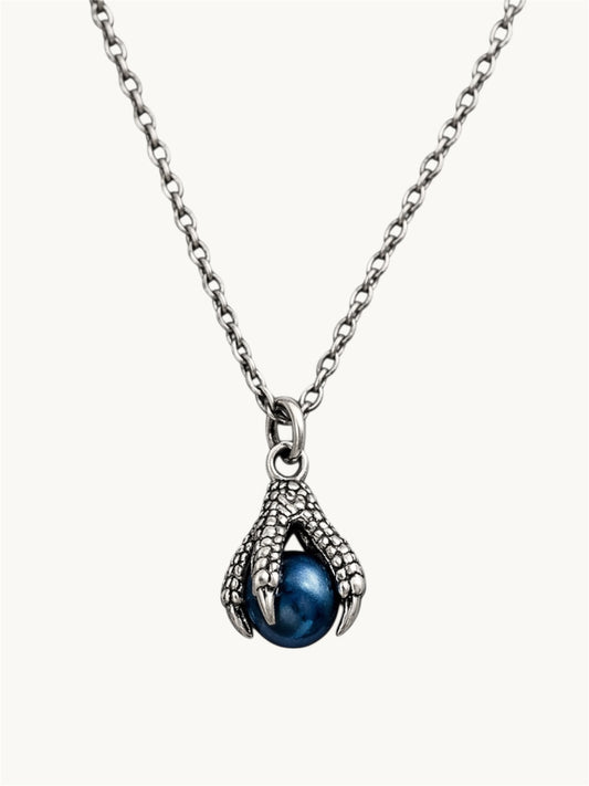 Claw - necklaces blue