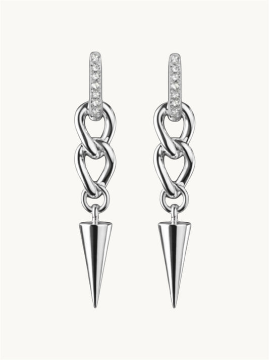 Striking spike - earrings